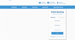 Desktop Screenshot of dairystatebank.com
