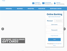 Tablet Screenshot of dairystatebank.com